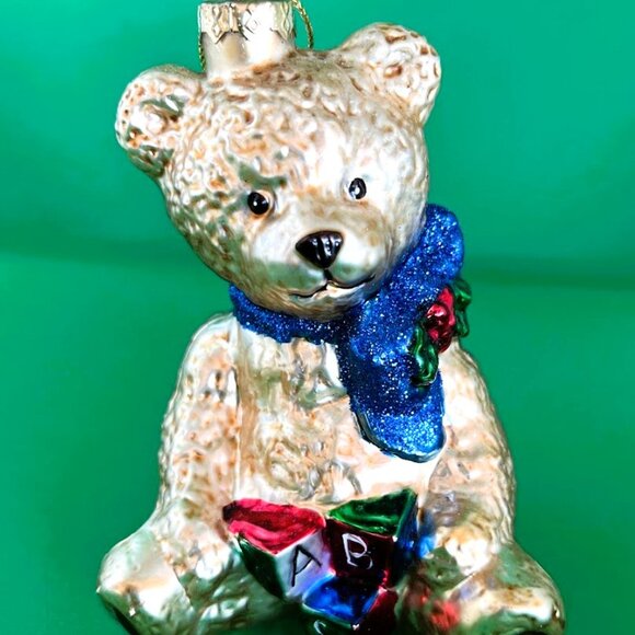 Vintage Lumiere Teddy Ornament - Picture 3 of 4
